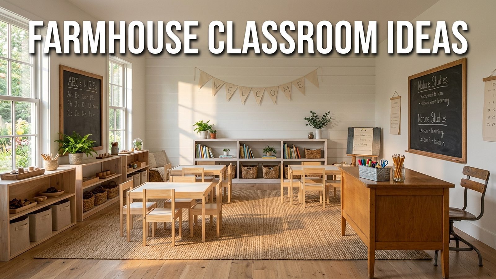 Farmhouse Classroom Ideas Featured