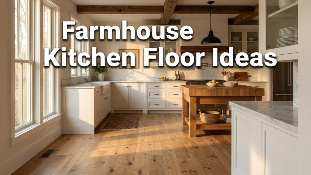 Farmhouse Kitchen Floor Ideas