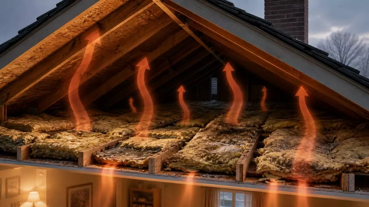 Insulation Degradation And Heat Loss