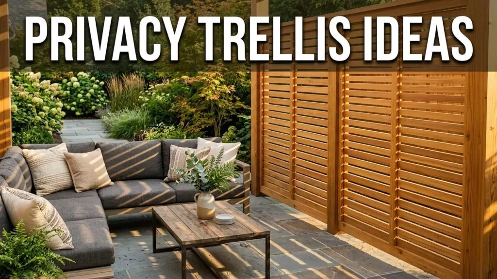 Privacy Trellis Ideas
