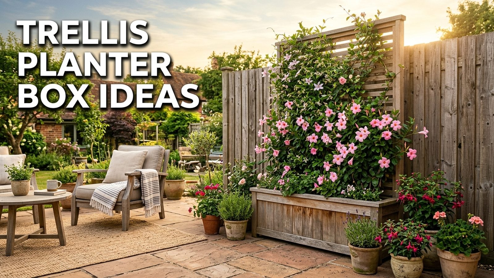 Trellis Planter Box Ideas
