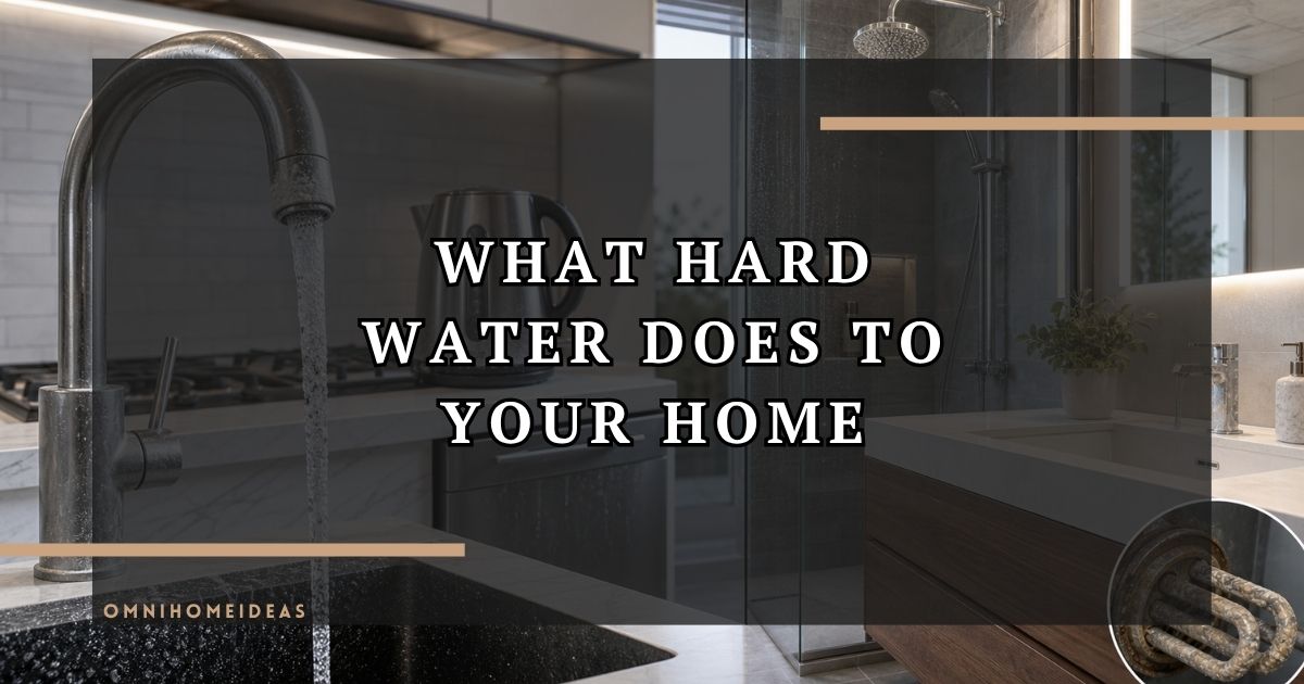 What Hard Water Does To Your Kitchen And Bathrooms Over Time