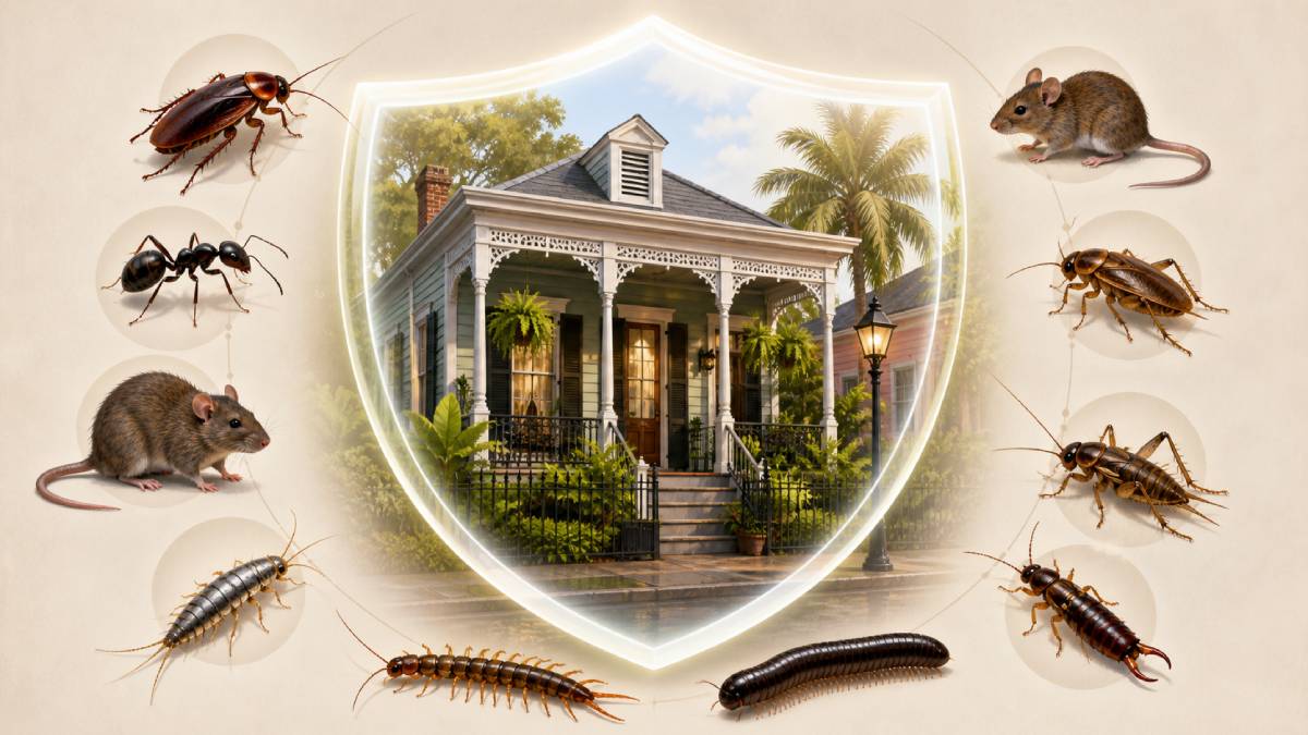 What Year Round Pest Control Covers