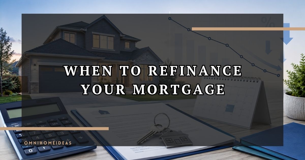 When Should You Refinance Your Mortgage Key Signals To Watch