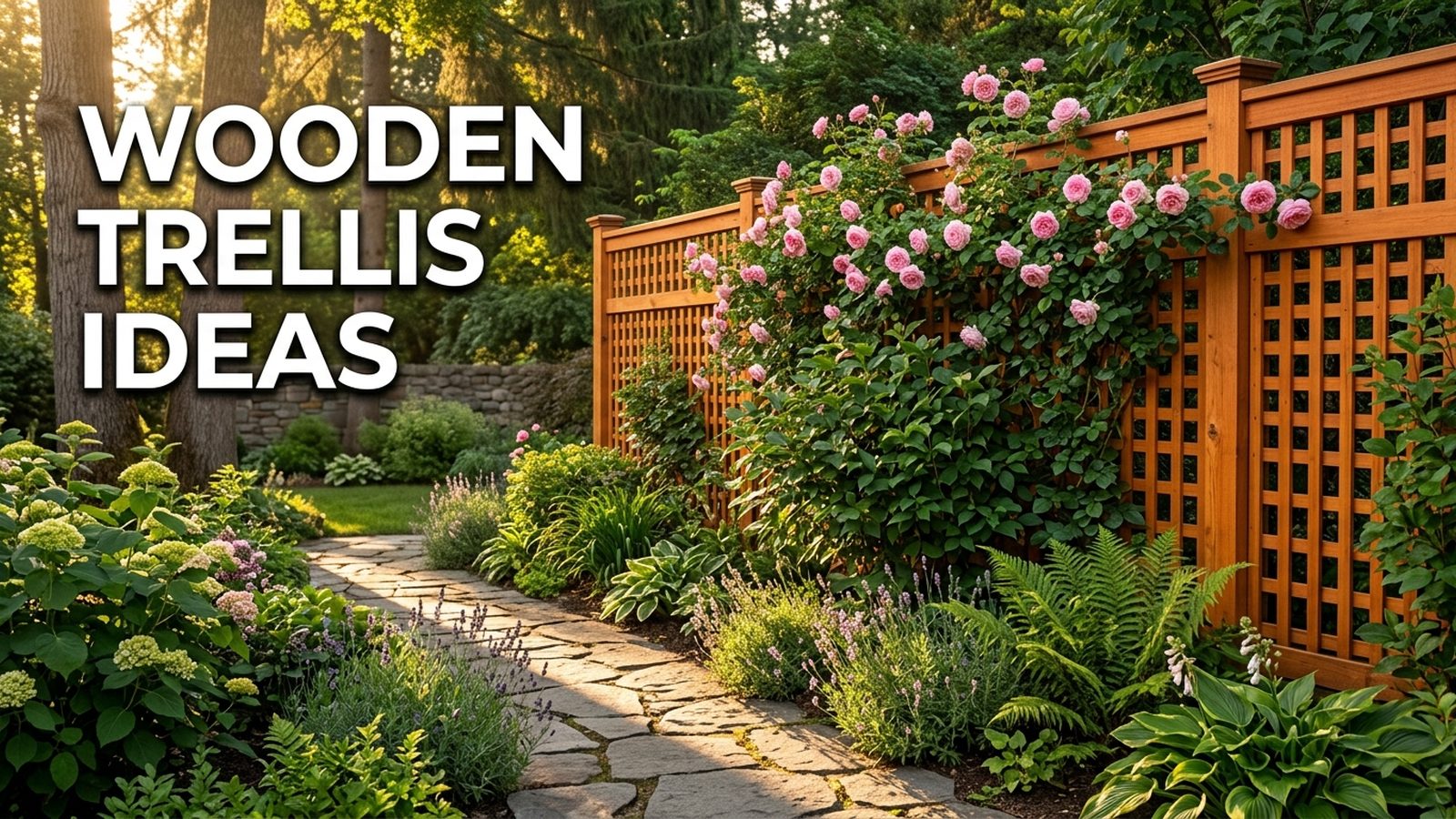 Wooden Trellis Ideas Featured