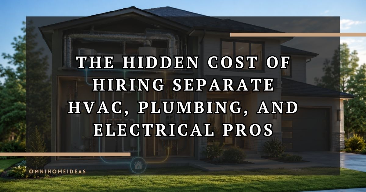 Choosing A Home Services Company For HVAC, Plumbing, And Electrical Work