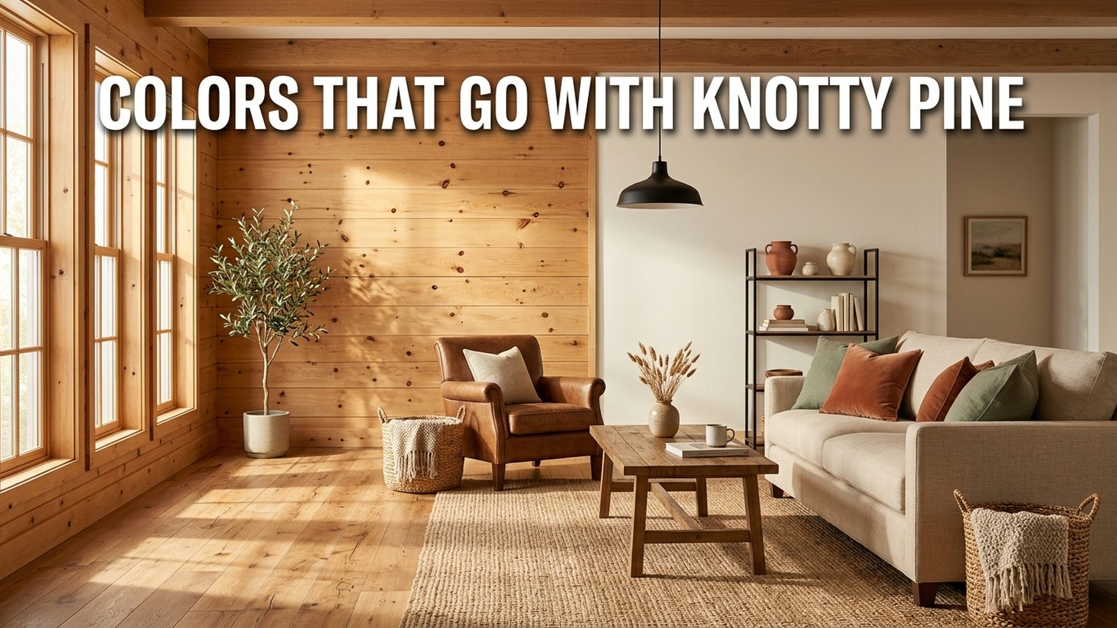 Colors That Go With Knotty Pine Featured