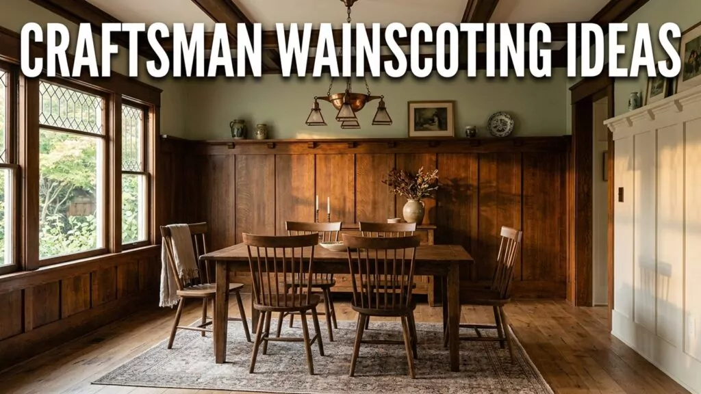 Craftsman Wainscoting Ideas Featured