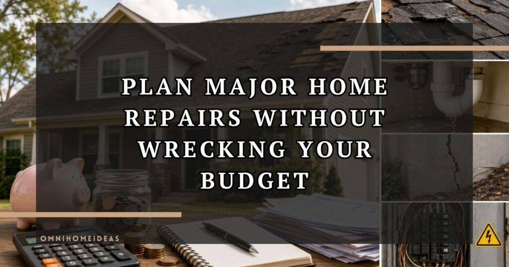 Planning For Major Home Repairs Without Disrupting Your Budget