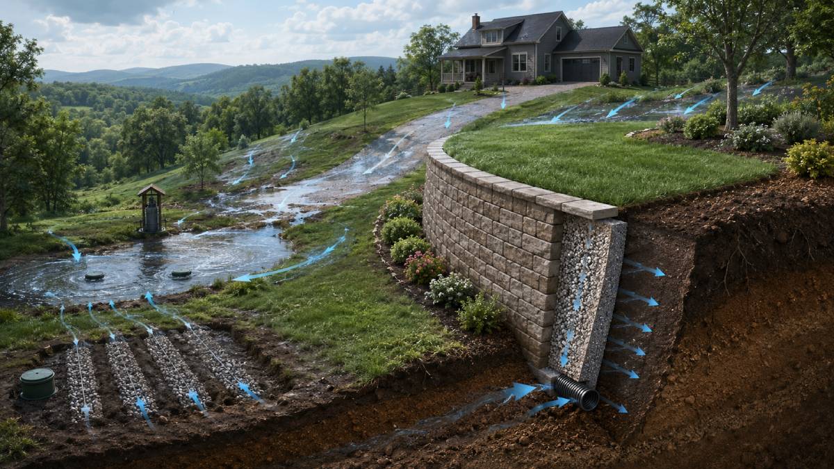 Retaining Walls And Grading Changes