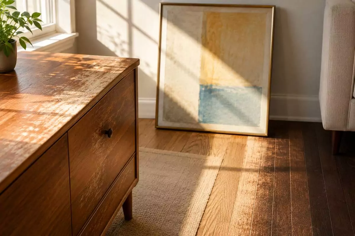 What Sunlight Does To Furniture, Flooring And Artwork