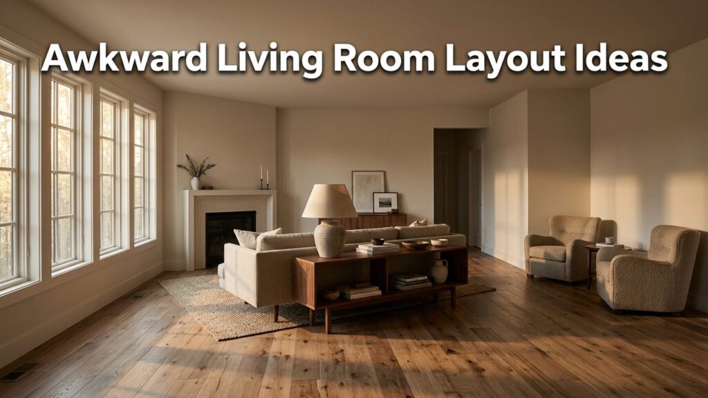 Awkward Living Room Layout Ideas