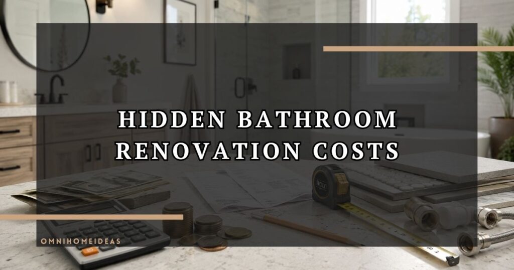 Bathroom Renovation Costs Homeowners Often Forget To Budget For
