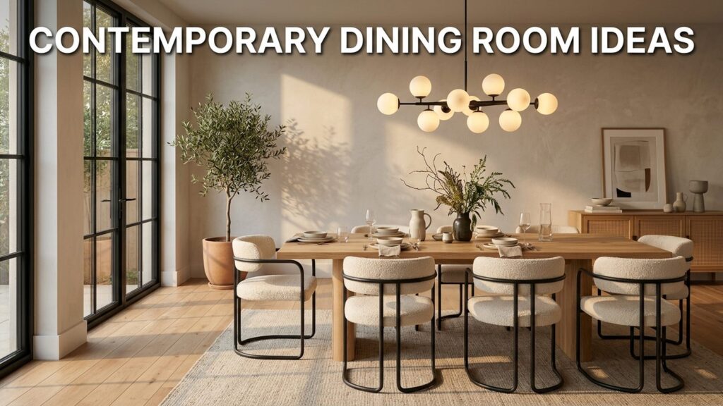 Contemporary Dining Room Ideas