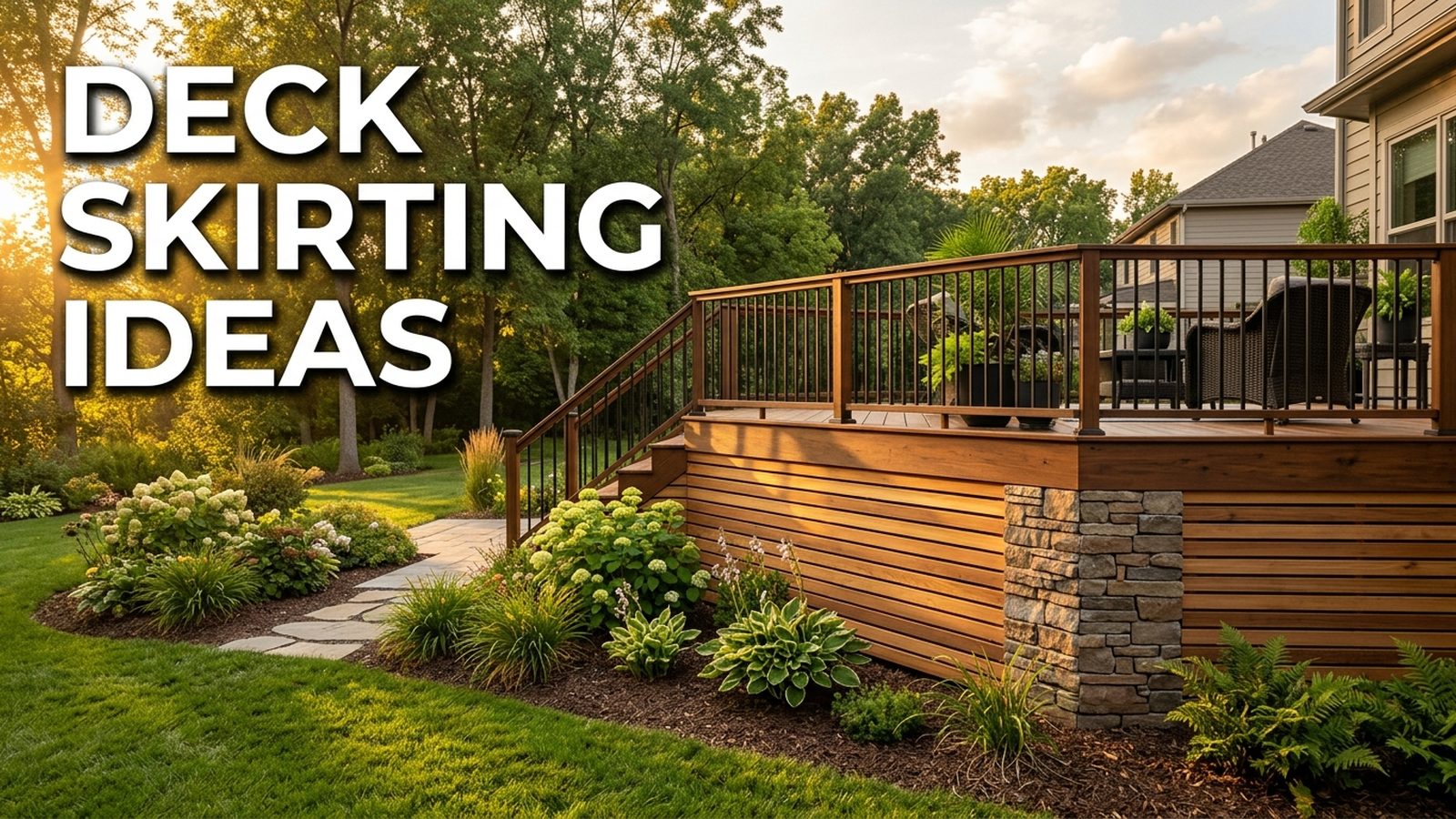Deck Skirting Ideas