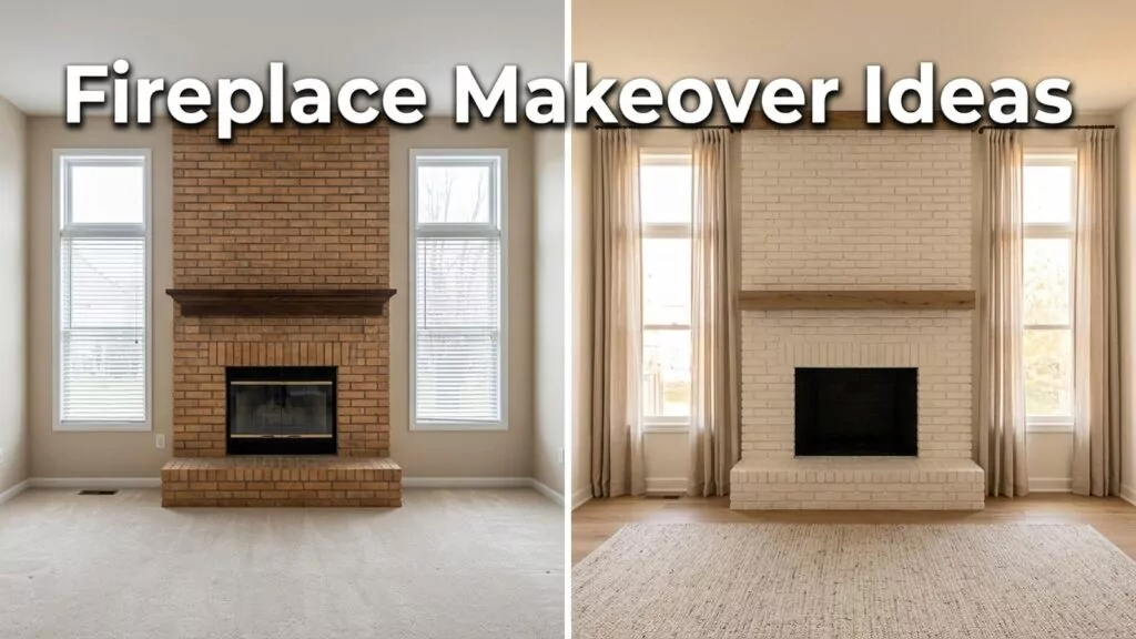 Fireplace Makeover Ideas Featured