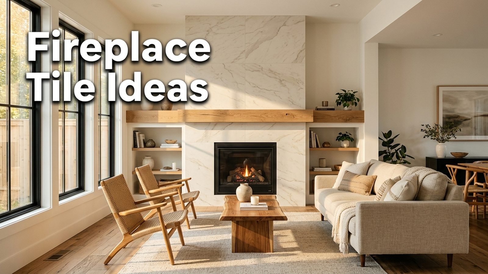 Fireplace Tile Ideas Featured