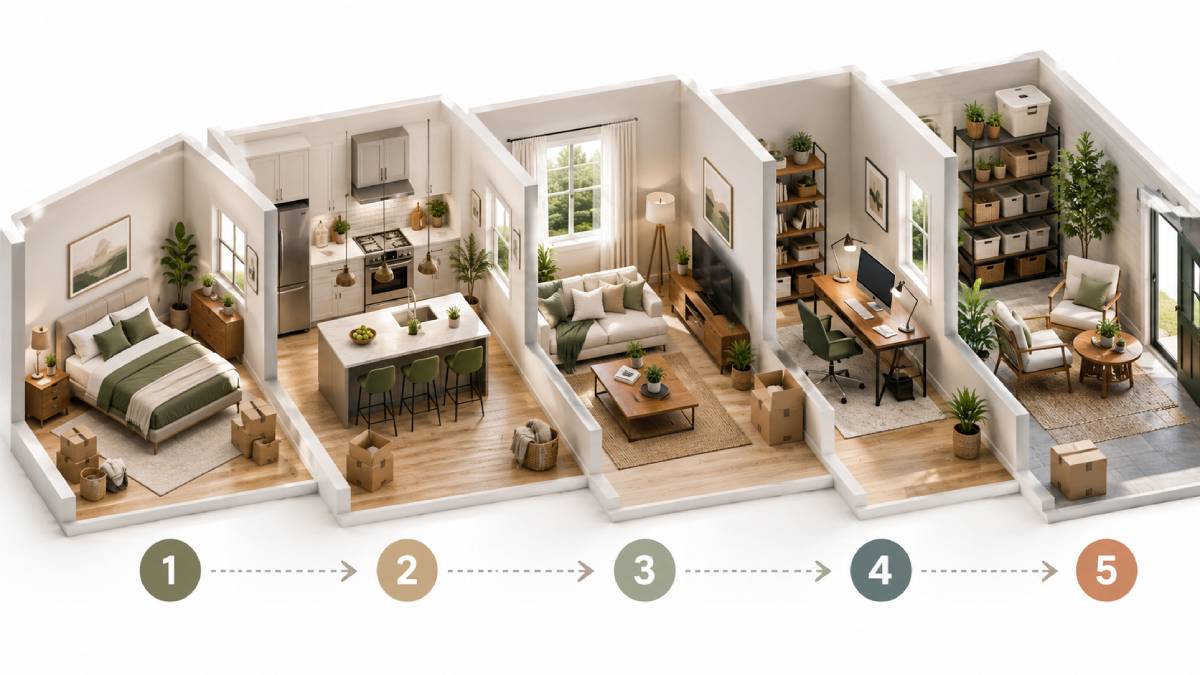 How Do You Start Room By Room