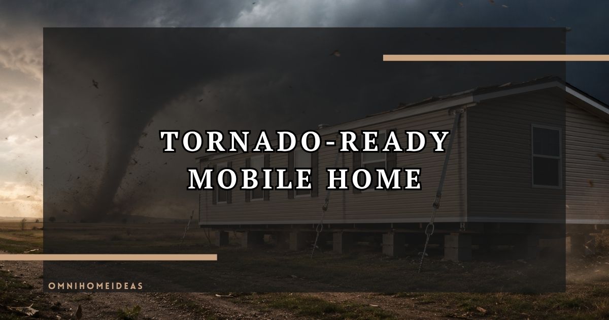 How To Make Your Mobile Home As Tornado Resistant As Possible