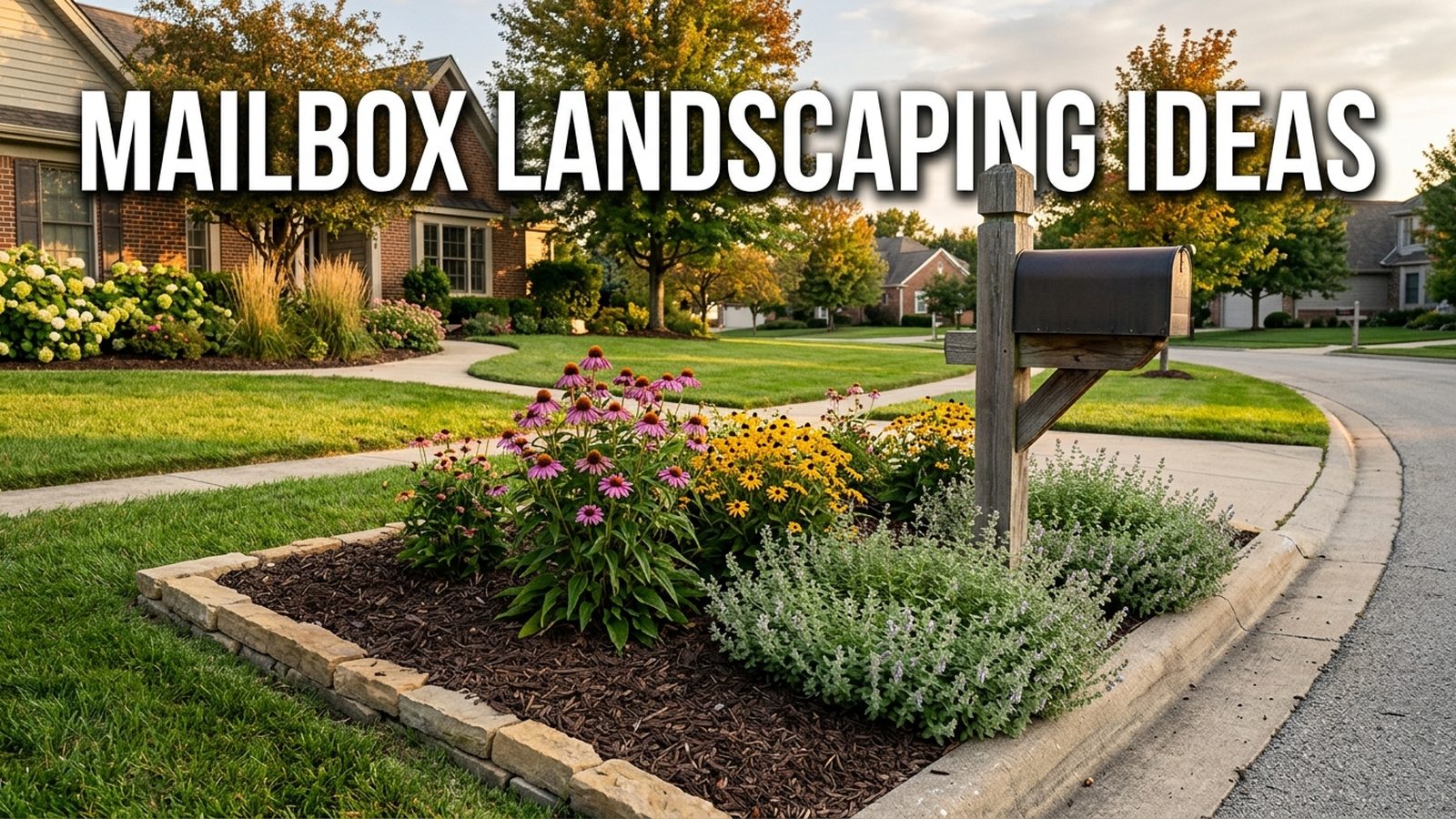 Mailbox Landscaping Ideas Featured