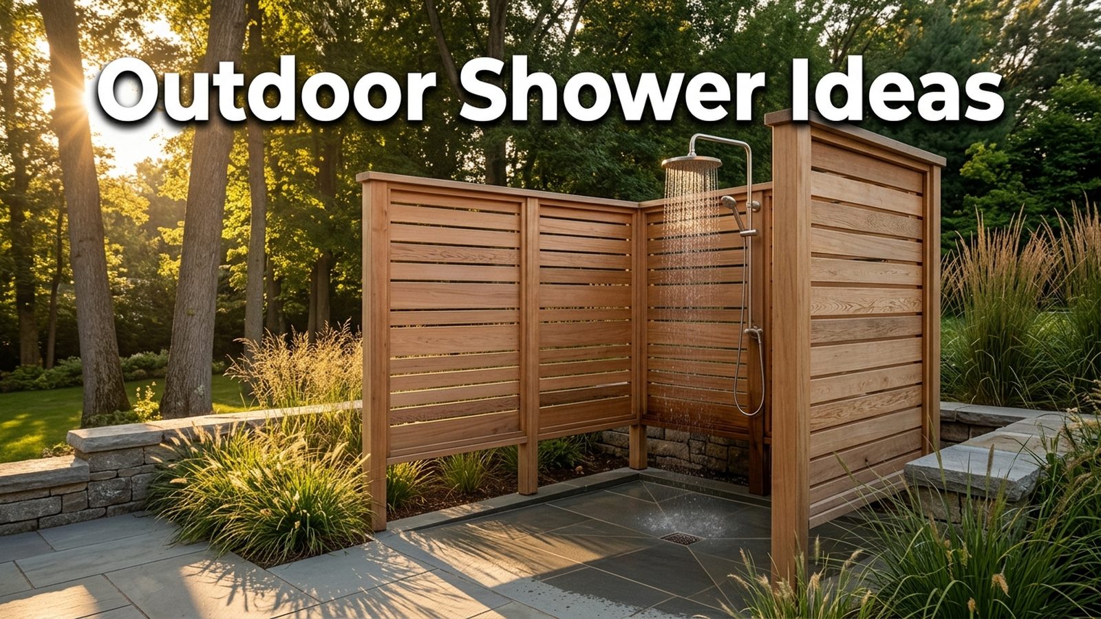 Outdoor Shower Ideas