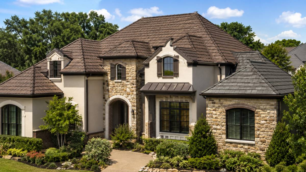 Profiled Panels That Read As Tile, Shake, Or Slate