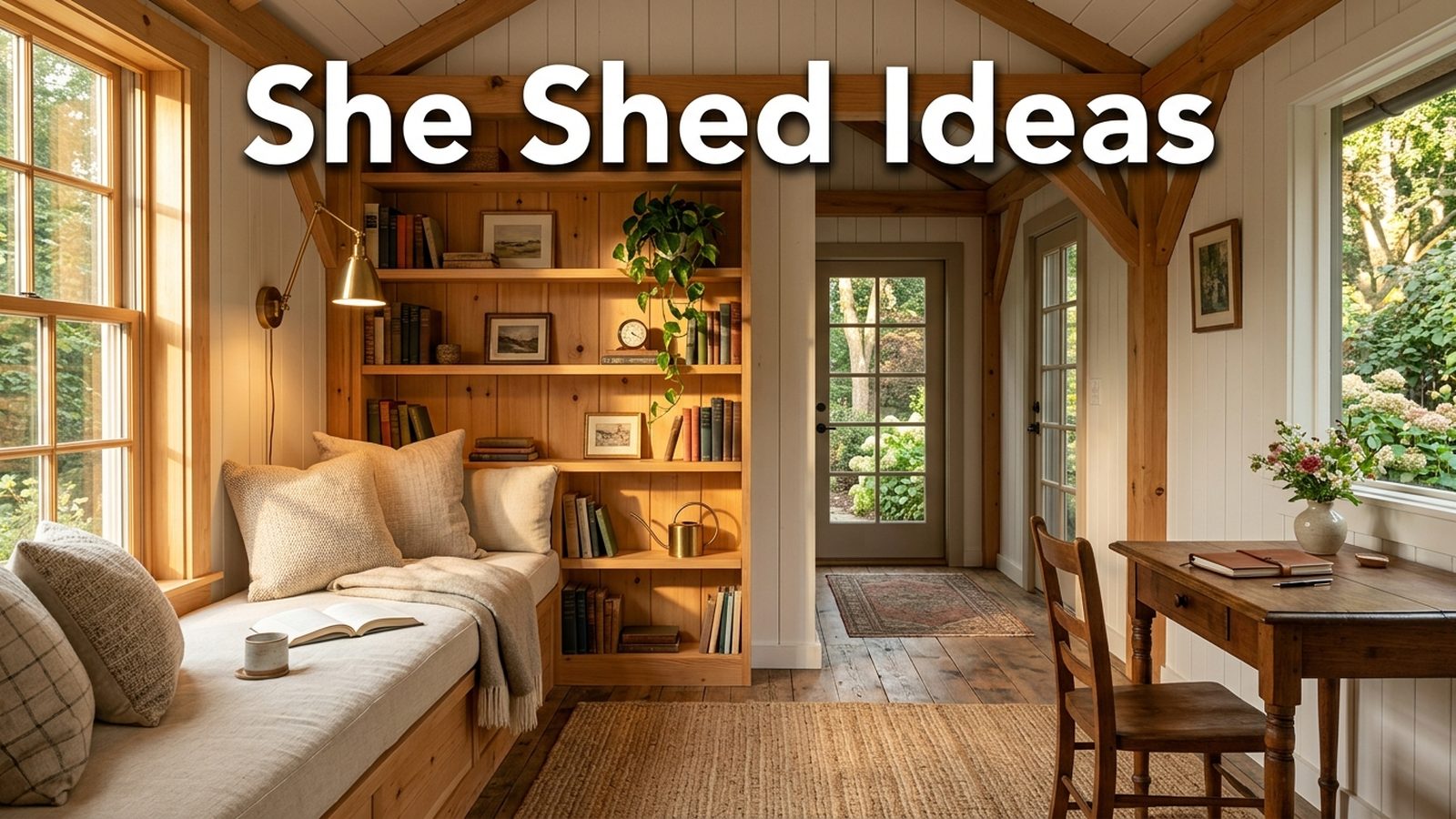 She Shed Ideas Featured