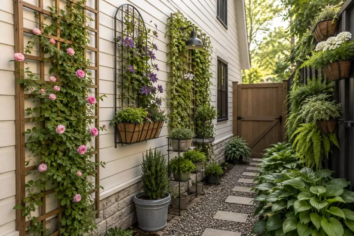 Use Vertical Planting To Save Ground Space