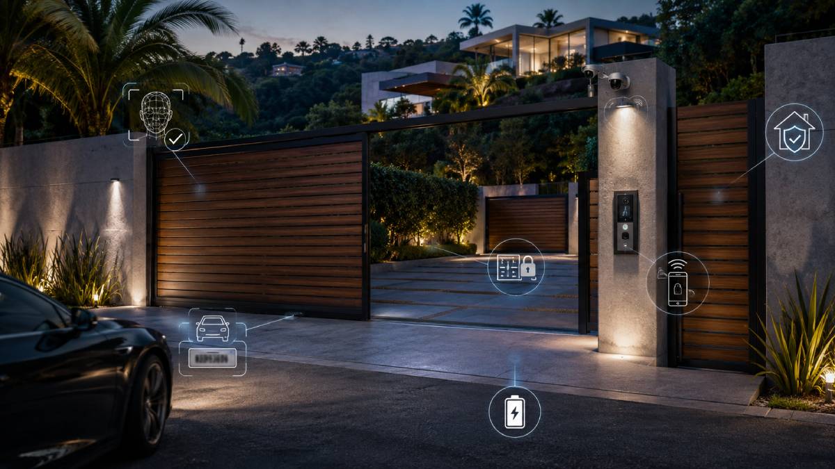 What Security Technology Is Hidden Inside LA's Estate Gates