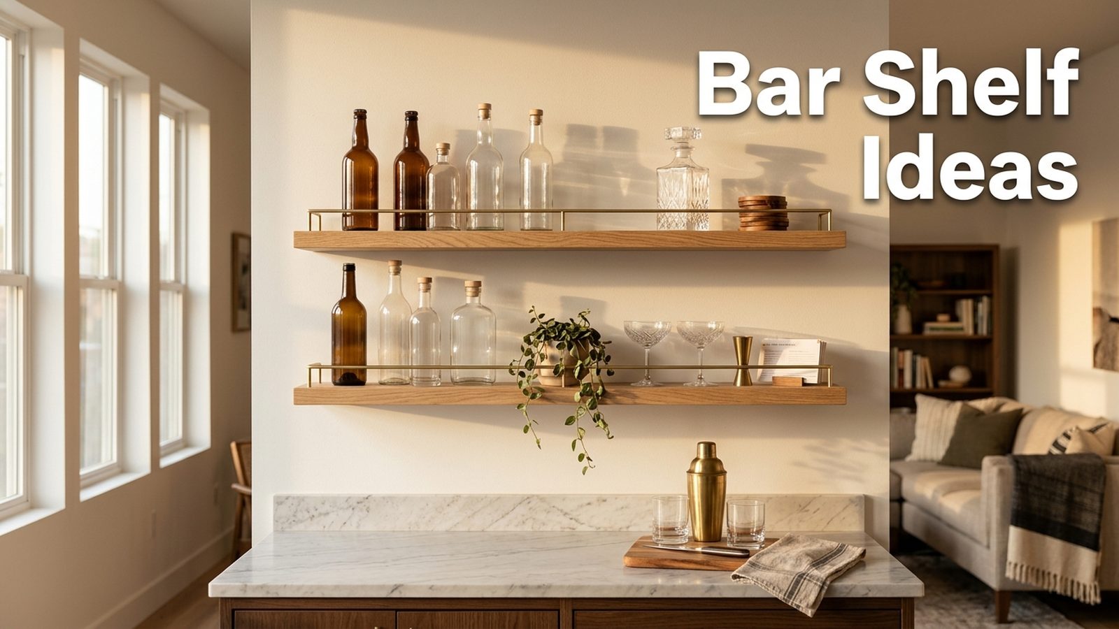 Bar Shelf Ideas