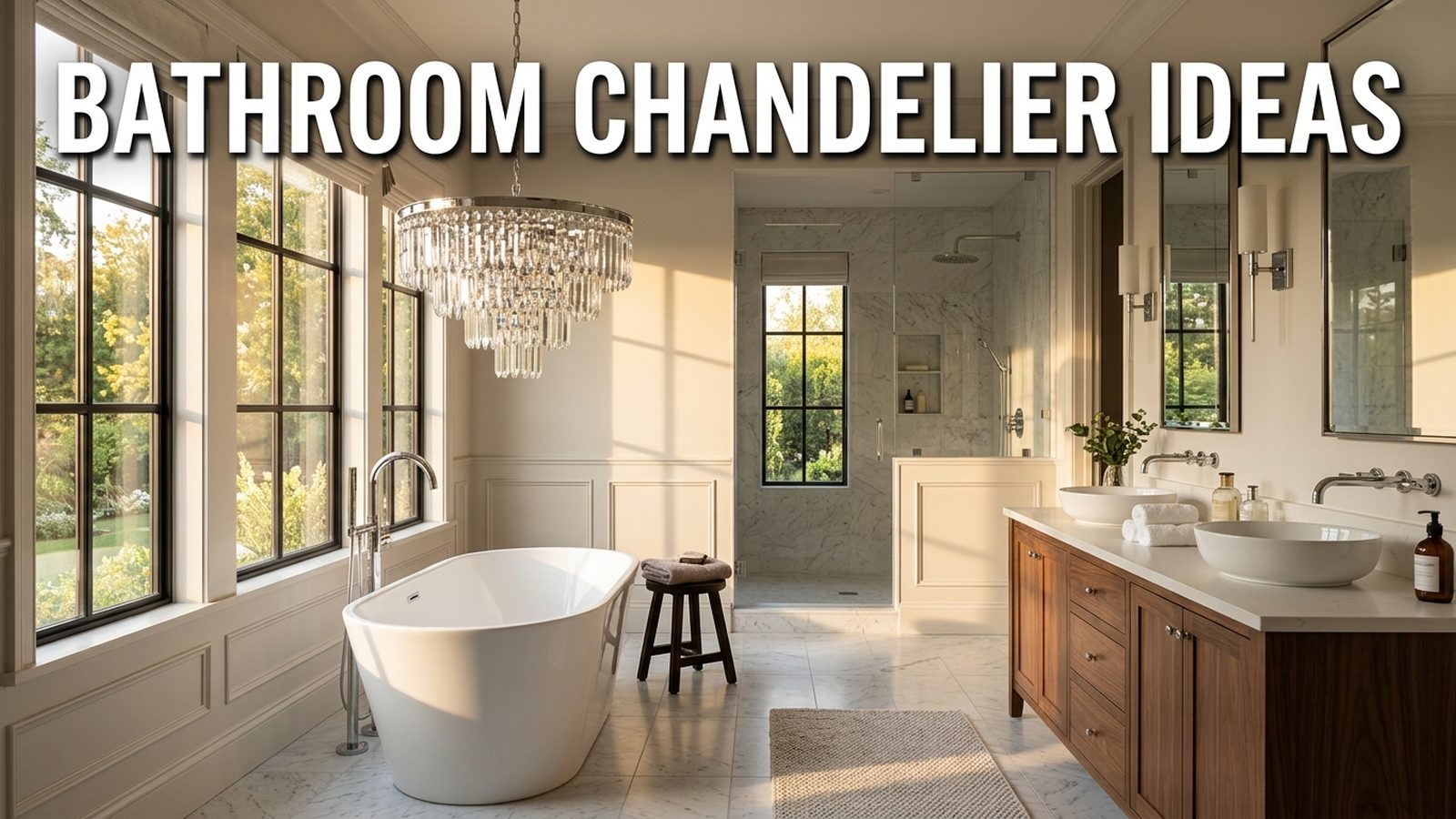 Bathroom Chandelier Ideas