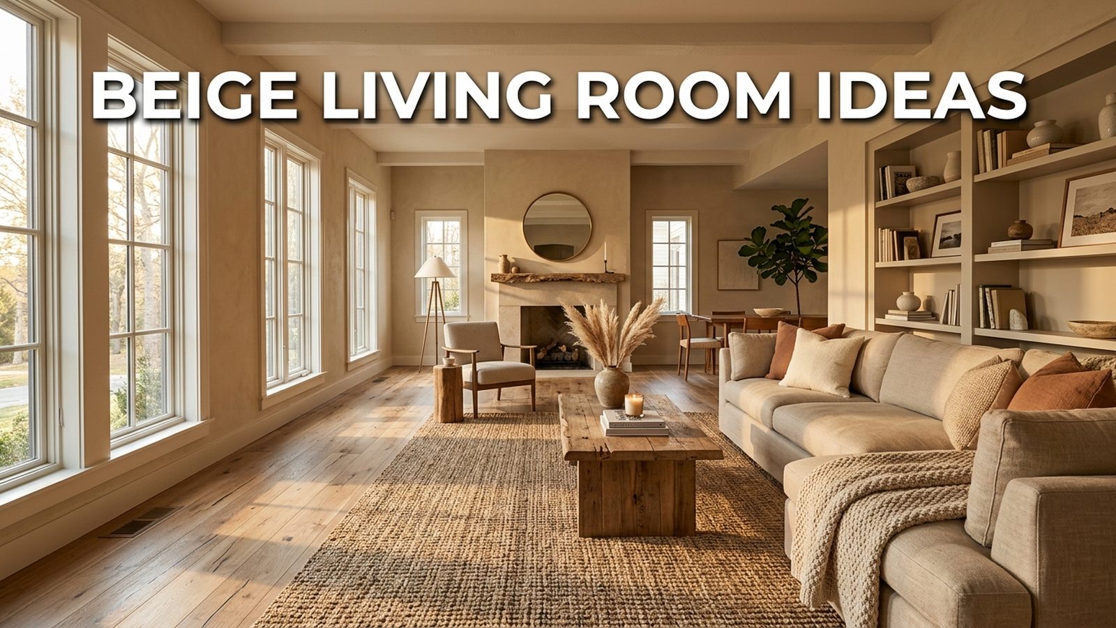 Beige Living Room Ideas