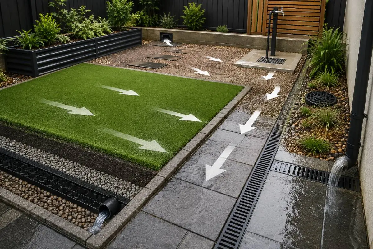 Build Drainage Into The Whole Design
