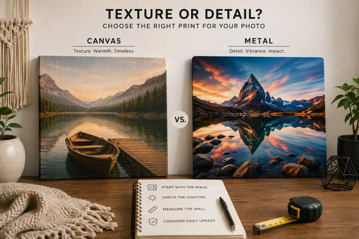Decide Whether You Want Texture Or Detail