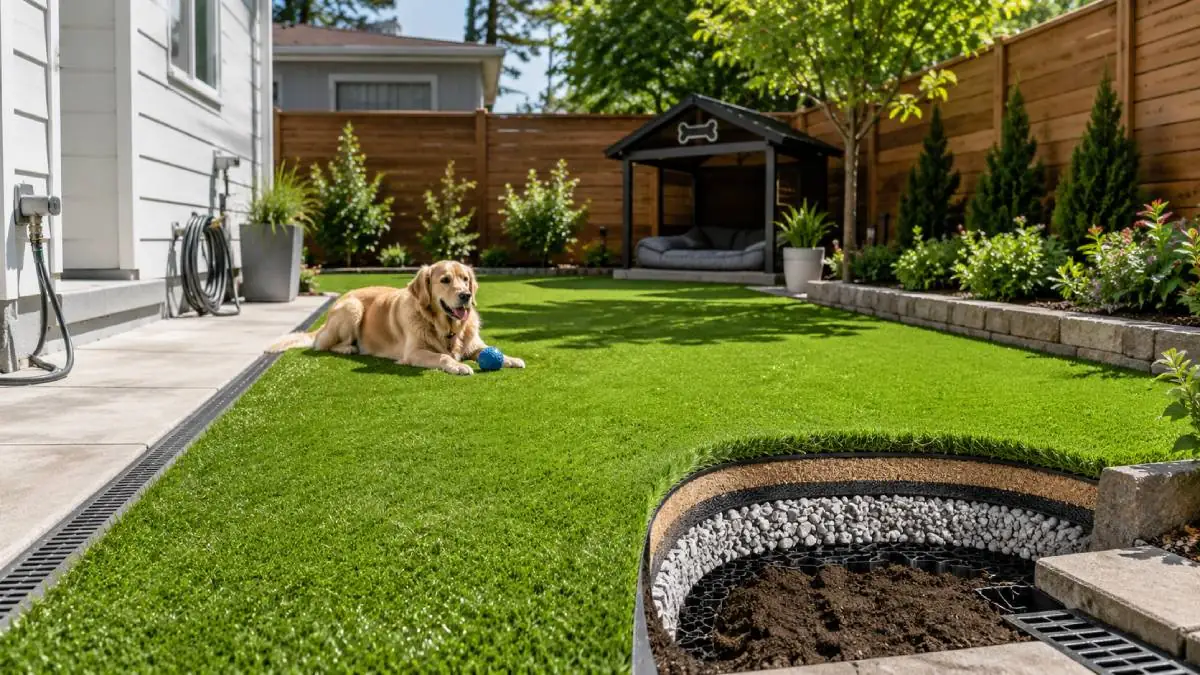 How Does Artificial Grass Installation Support A Pet Friendly Yard