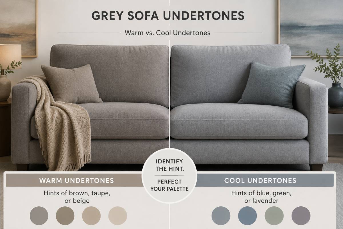 Identifying The Undertone Of Your Grey Sofa