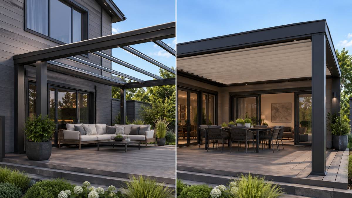 Keep The Design Elegant When The Roof Is Open Or Closed