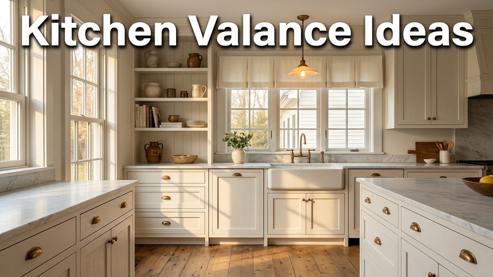 Kitchen Valance Ideas Featured