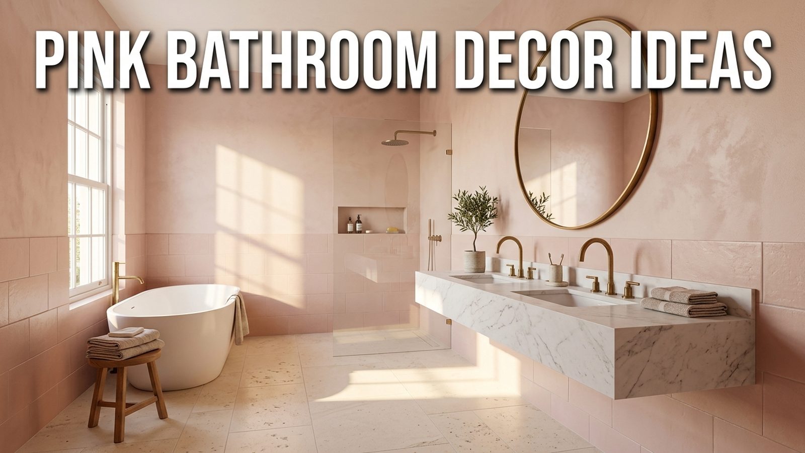 Pink Bathroom Decor Ideas
