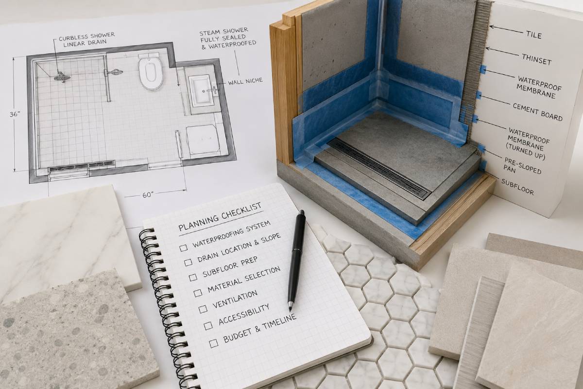 Planning Decisions That Interact With Waterproofing
