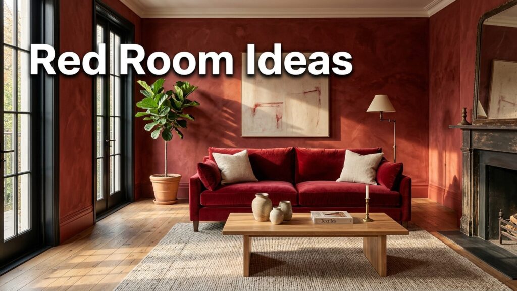 Red Room Ideas