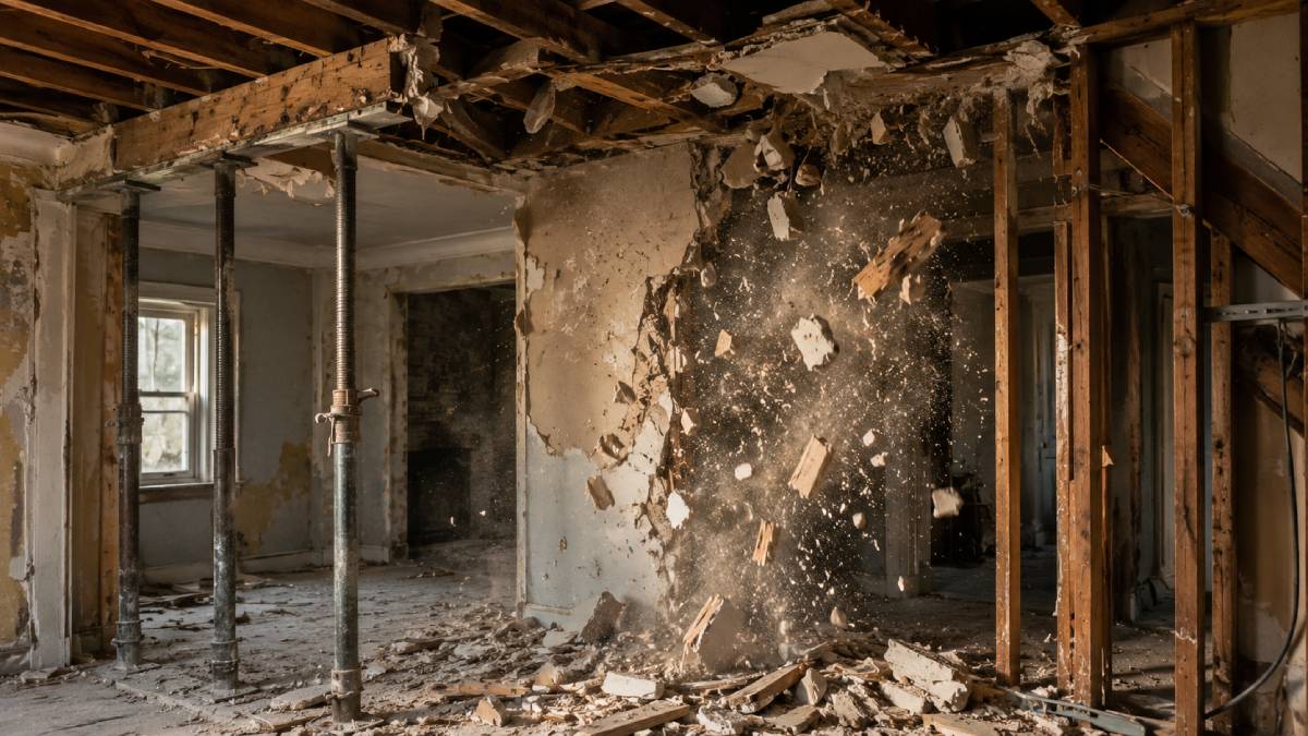 Structural Demolition And Falling Debris Structural Demolition And Falling Debris