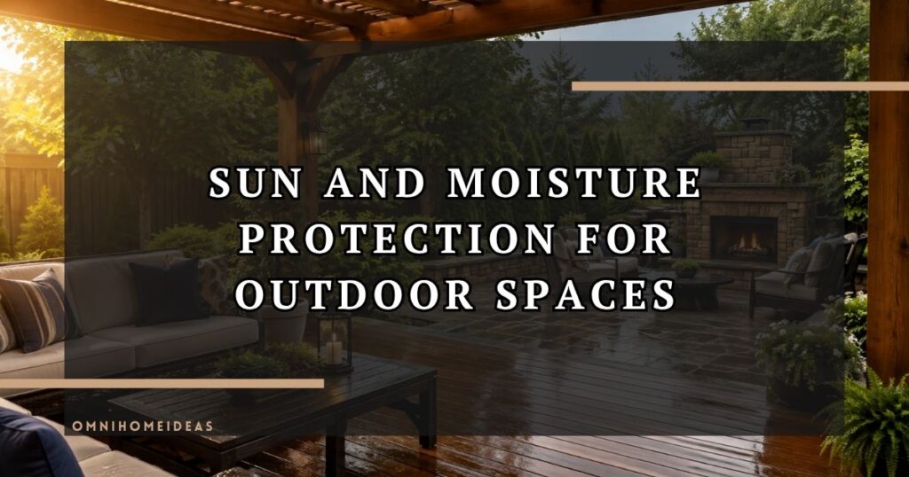 The Complete Guide To Protecting Your Outdoor Living Space From Sun Fading And Moisture Damage