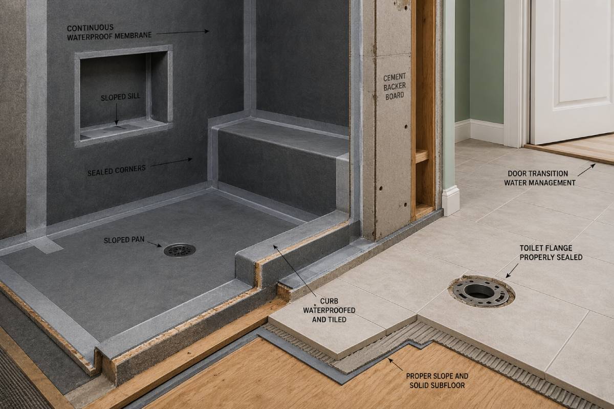 Where Bathrooms Actually Fail