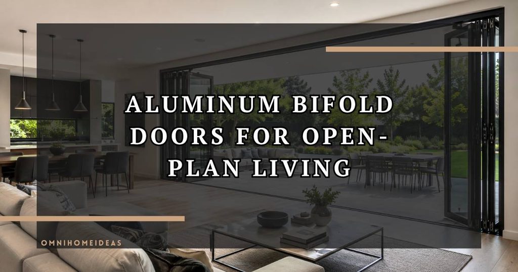 Why Aluminum Bifold Doors Are Ideal For Open Plan Living Spaces