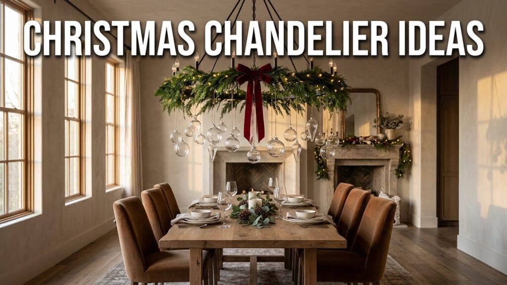 Christmas Chandelier Ideas