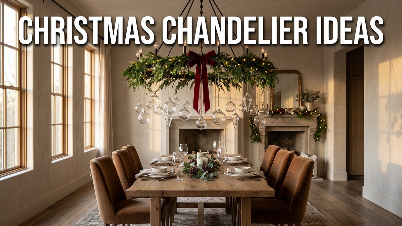 Christmas Chandelier Ideas