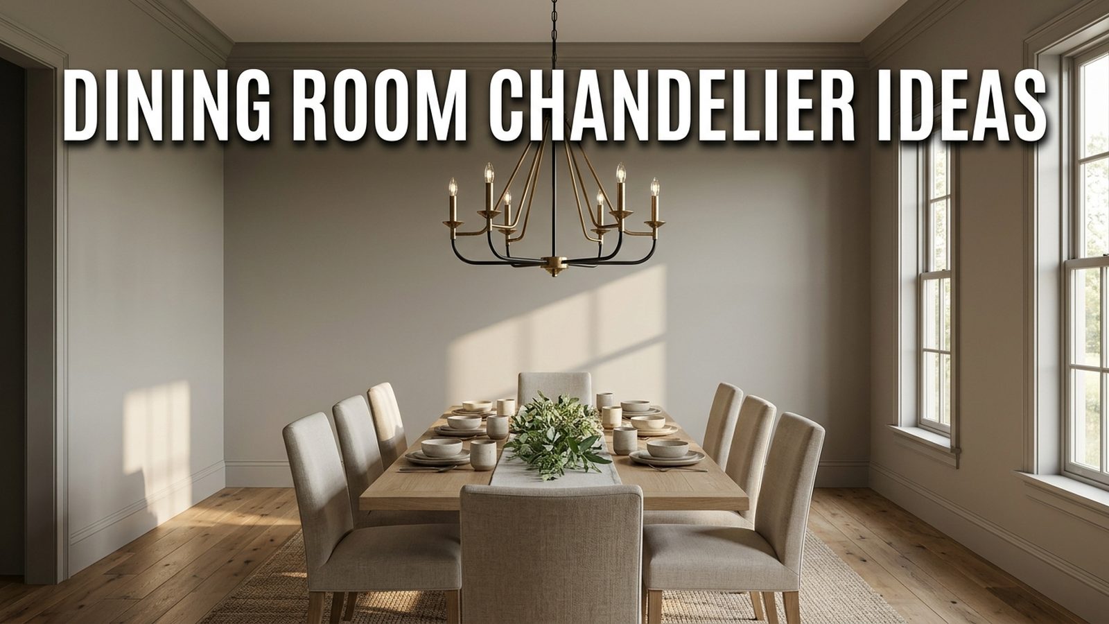 Dining Room Chandelier Ideas