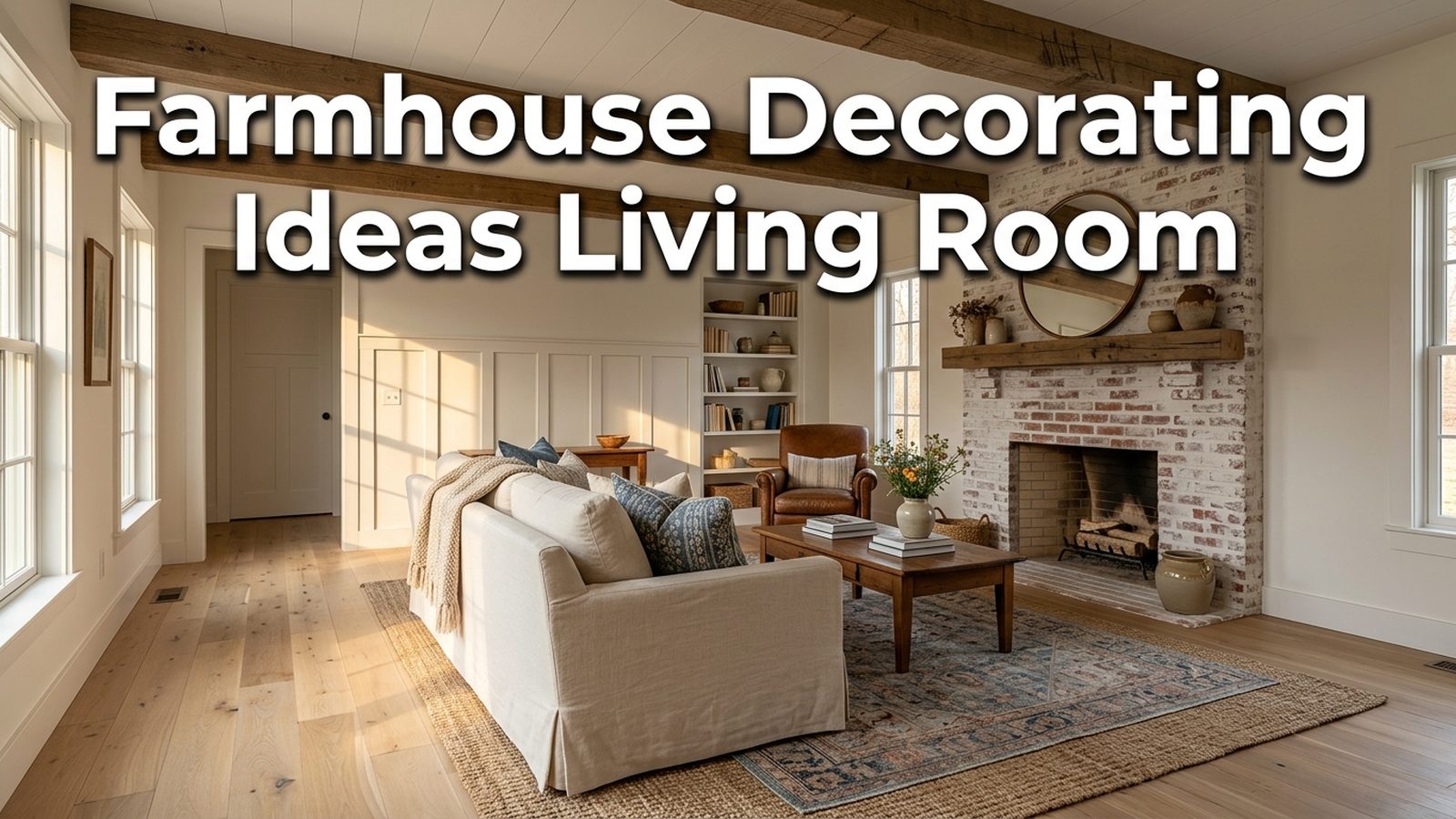 Farmhouse Decorating Ideas Living Room