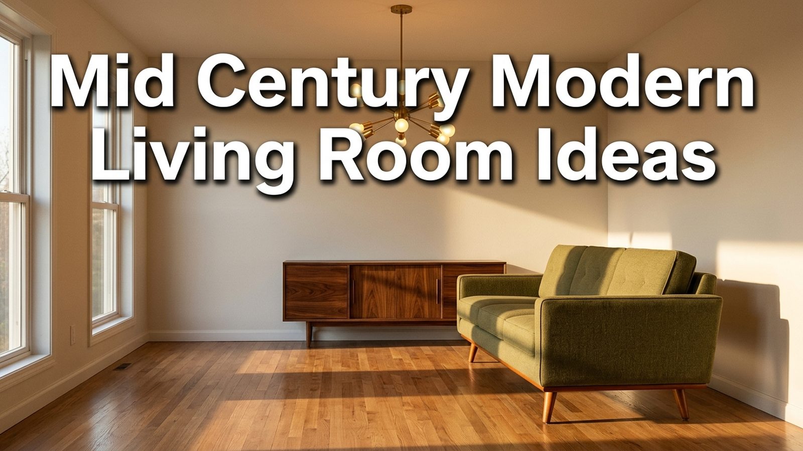 Mid Century Modern Living Room Ideas